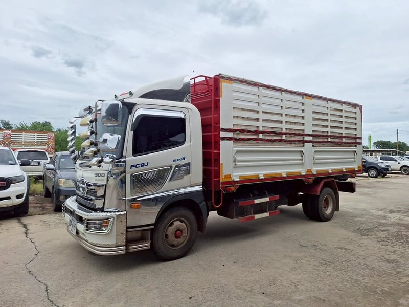 HINO FC รถบรรทุก 6ล้อ กระบะคอกสูง ปี2023  (84-4167)
