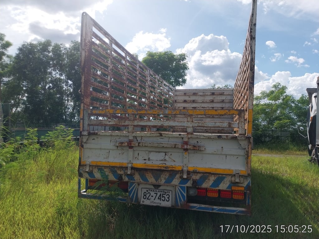 HINO FC รถบรรทุก 6ล้อ กระบะคอกสูง ปี2019 (82-7453 ) HINO FC รถบรรทุก 6ล้อ กระบะคอกสูง ปี2019 (82-7453 )