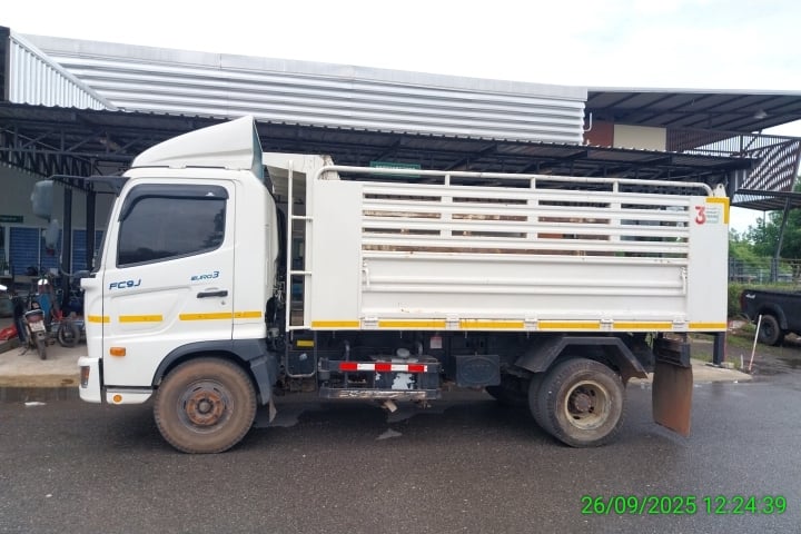 HINO FC รถบรรทุก 6ล้อ กระบะคอกสูง ปี2022 (83-2120 )