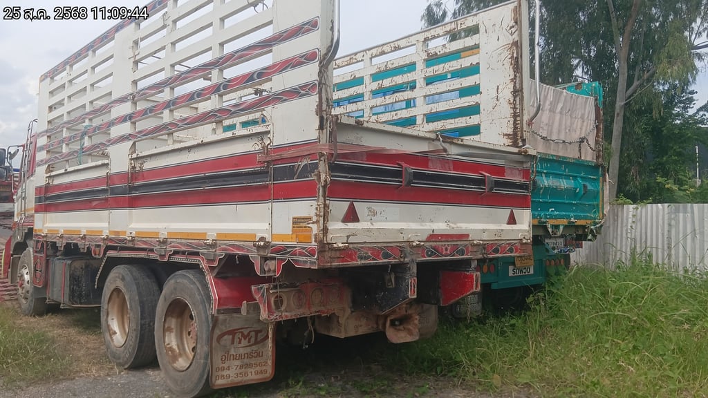  FM 380แรงม้า  10ล้อ กระบะคอกสูง ปี2020  (70-4227)