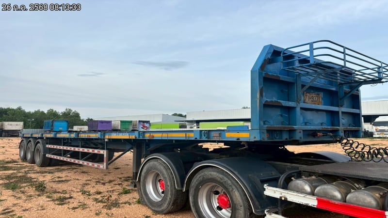 หางพ่วง พื้นเรียบ12ล้อ (71-9371 )