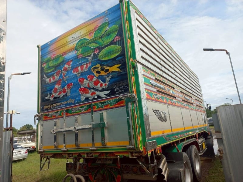 FXZ รถบรรทุก 12ล้อ พ่วงแม่ลูก ปี2023 (86-5288)