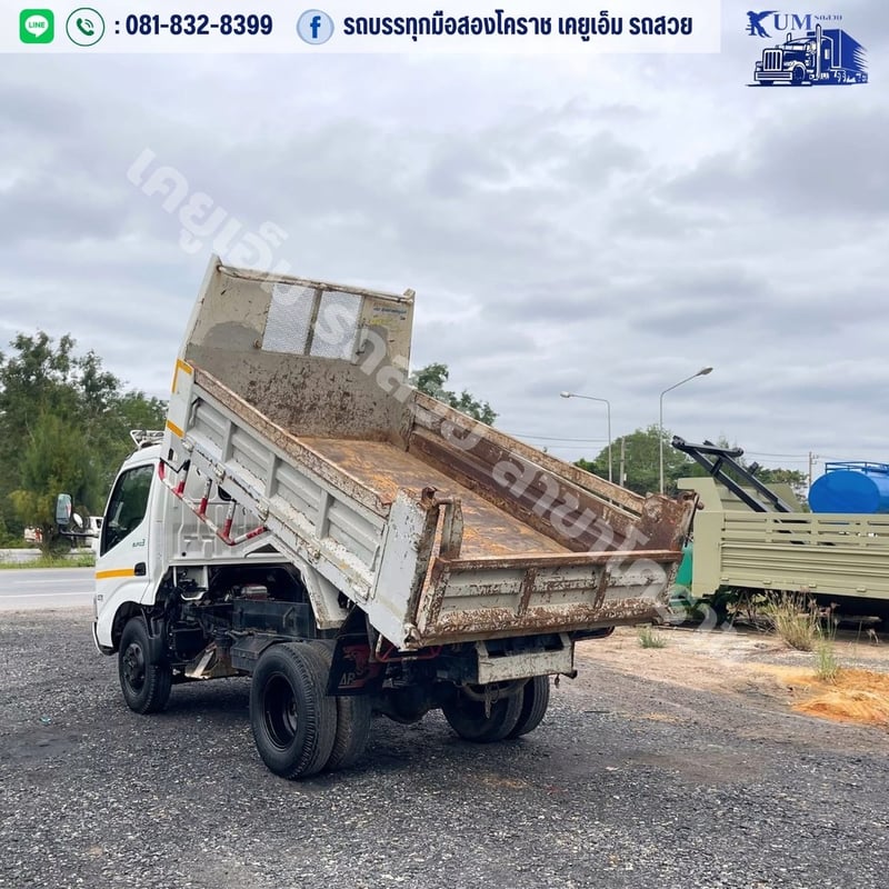 HINO หกล้อดั้ม 3 คิว 150แรง ปี64 HINO หกล้อดั้ม 3 คิว 150แรง ปี64