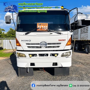 HINO FM 344แรงม้า รถบรรทุก 10ล้อ กระบะคอกสูง ปี2010