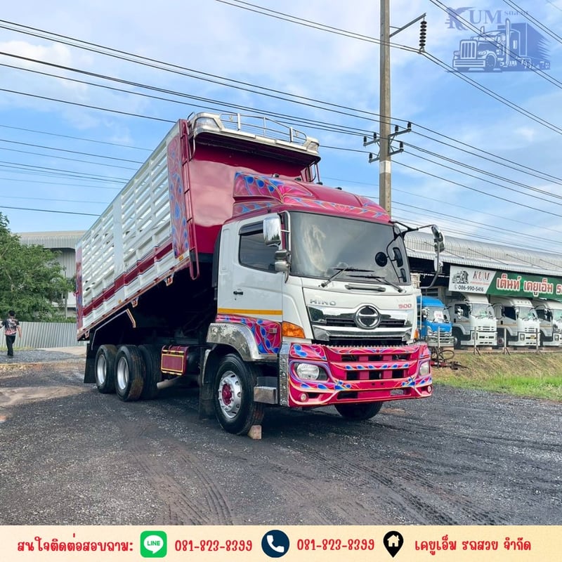 HINO Hino Victor FM1A 344 ปี 62 344แรงม้า รถบรรทุก 10ล้อ ดั้มพ์ ปี2019 HINO Hino Victor FM1A 344 ปี 62 344แรงม้า รถบรรทุก 10ล้อ ดั้มพ์ ปี2019