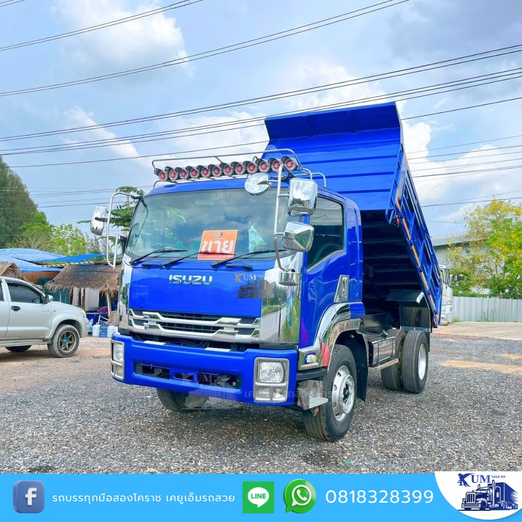 ราคานี้ถึงแค่ 30 กันยายนเท่านั้นISUZU FTR 240แรงม้า รถบรรทุก 6ล้อ ดั้มพ์ ปี2014 เลขไมล์ 180,000 กม. ราคานี้ถึงแค่ 30 กันยายนเท่านั้นISUZU FTR 240แรงม้า รถบรรทุก 6ล้อ ดั้มพ์ ปี2014 เลขไมล์ 180,000 กม.