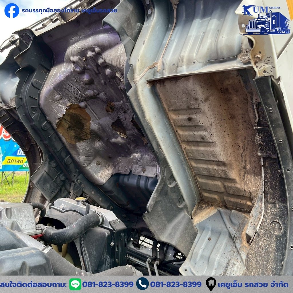 HINO FC 175แรงม้า รถบรรทุก 6ล้อ กระบะคอกสูง ปี2016