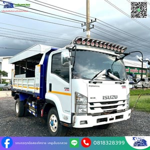 ISUZU FRR 210แรงม้า รถบรรทุก 6ล้อ ดั้มพ์ ปี2021 เลขไมล์ 71,000 กม. ISUZU FRR 210แรงม้า รถบรรทุก 6ล้อ ดั้มพ์ ปี2021 เลขไมล์ 71,000 กม.