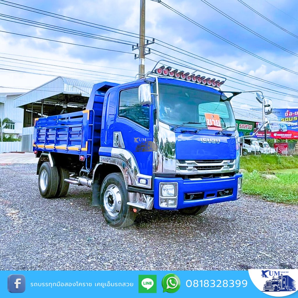 ราคานี้ถึงแค่ 30 กันยายนเท่านั้นISUZU FTR 240แรงม้า รถบรรทุก 6ล้อ ดั้มพ์ ปี2014 เลขไมล์ 180,000 กม. ราคานี้ถึงแค่ 30 กันยายนเท่านั้นISUZU FTR 240แรงม้า รถบรรทุก 6ล้อ ดั้มพ์ ปี2014 เลขไมล์ 180,000 กม.