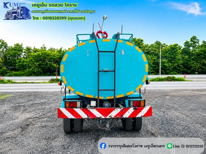 MITSUBISHI FUSO FU 150แรงม้า รถบรรทุก 6ล้อ บรรทุกน้ำ ปี2015 MITSUBISHI FUSO FU 150แรงม้า รถบรรทุก 6ล้อ บรรทุกน้ำ ปี2015