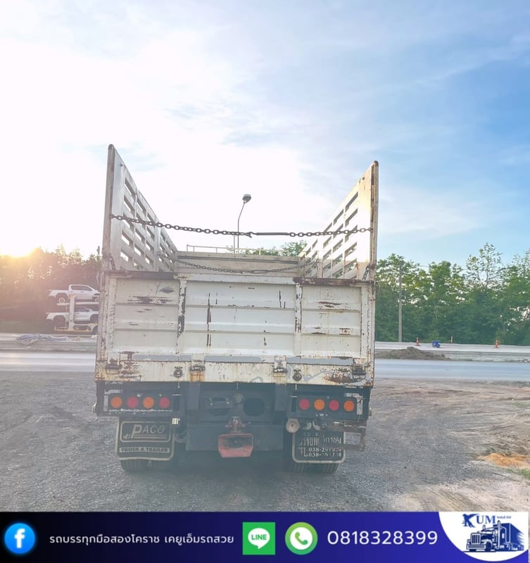 🔺HINO 344 สิบล้อกระบะคอกสูง ปี53 🔺HINO 344 สิบล้อกระบะคอกสูง ปี53