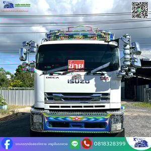 ISUZU FXZ 360แรงม้า รถบรรทุก 10ล้อ ดั้มพ์ ปี2012 เลขไมล์น้อยกว่า 800,000 กม.