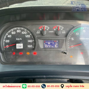 HINO FM1A344 344แรงม้า รถบรรทุก 10ล้อ กระบะคอกสูง ปี2019