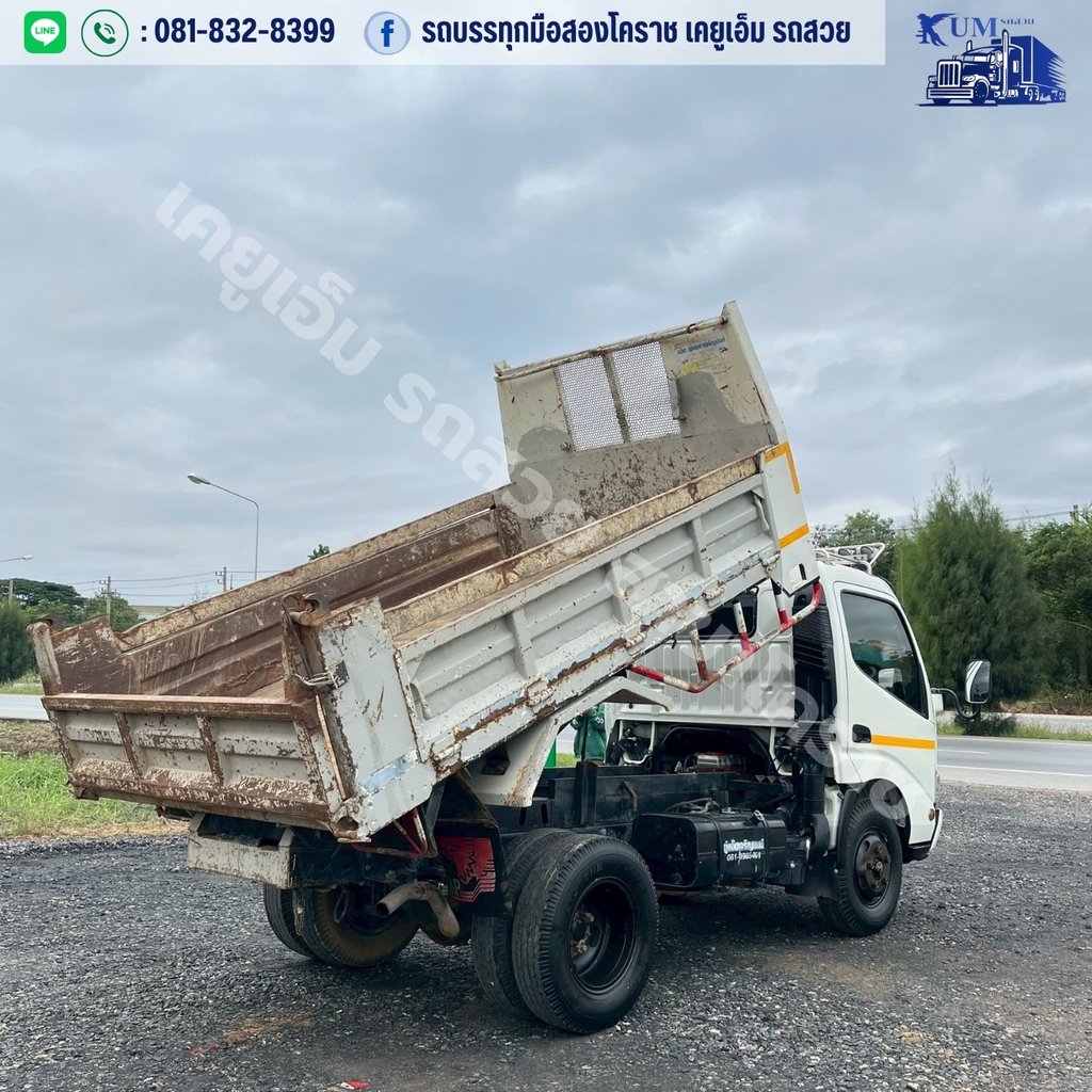 HINO หกล้อดั้ม 3 คิว 150แรง ปี64 HINO หกล้อดั้ม 3 คิว 150แรง ปี64