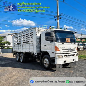 HINO FM 344แรงม้า รถบรรทุก 10ล้อ กระบะคอกสูง ปี2010