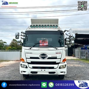 HINO FG รถบรรทุก 6ล้อ ดั้มพ์ ปี2017 เลขไมล์ 575,000 กม. HINO FG รถบรรทุก 6ล้อ ดั้มพ์ ปี2017 เลขไมล์ 575,000 กม.