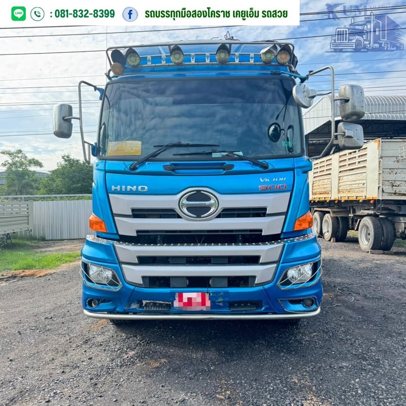 สิบล้อดั้มพ์เกษตร Hino Victor 344 ปี 65