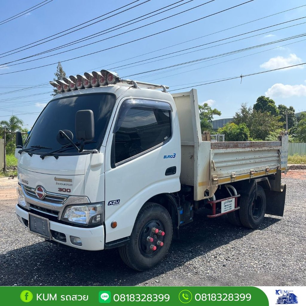 HINO - รถบรรทุก 6ล้อ ดั้มพ์ ปี2023 เลขไมล์น้อยกว่า 10,000 กม. HINO - รถบรรทุก 6ล้อ ดั้มพ์ ปี2023 เลขไมล์น้อยกว่า 10,000 กม.