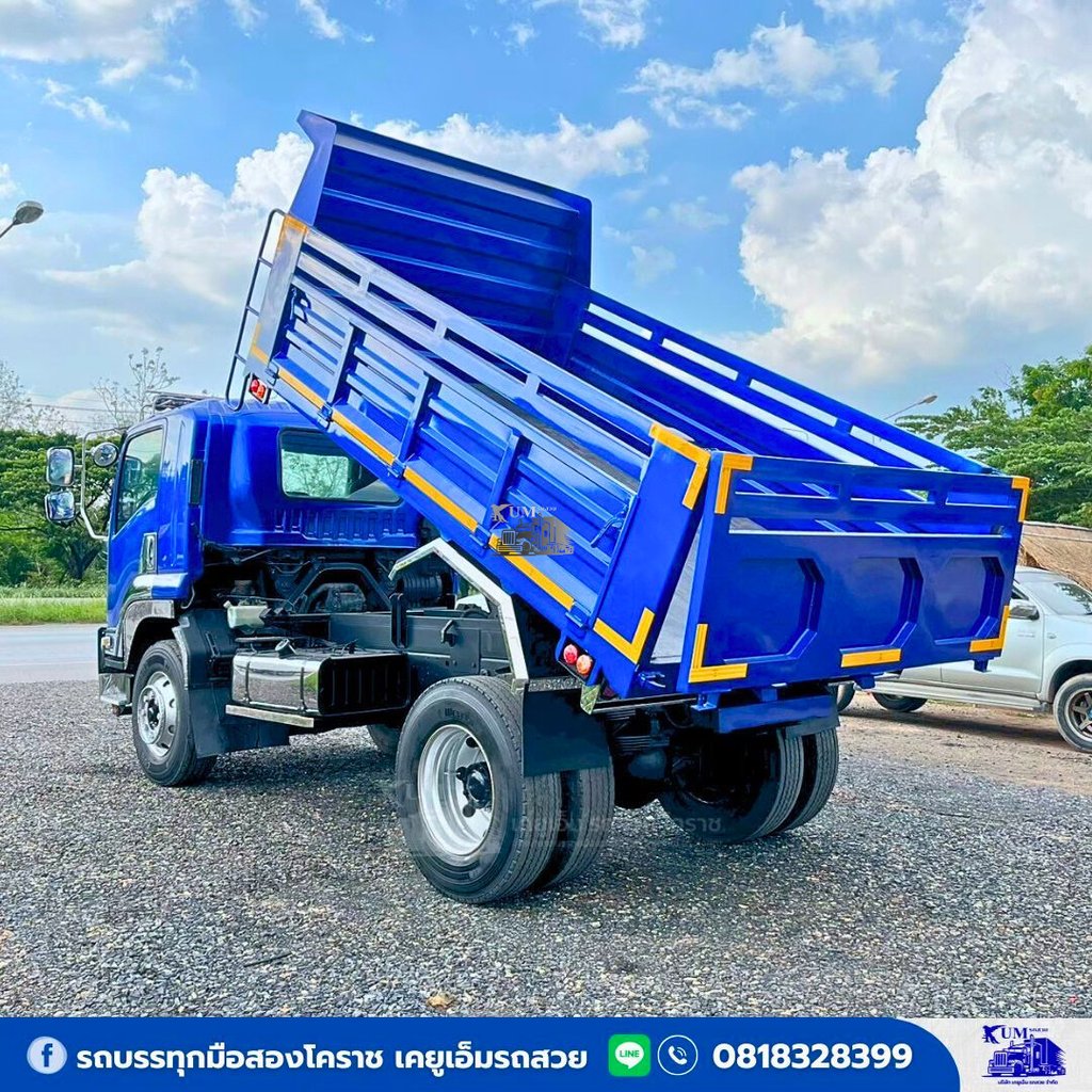 ISUZU FTR 240แรงม้า รถบรรทุก 6ล้อ ดั้มพ์ ปี2014 เลขไมล์ 180,000 กม. ISUZU FTR 240แรงม้า รถบรรทุก 6ล้อ ดั้มพ์ ปี2014 เลขไมล์ 180,000 กม.