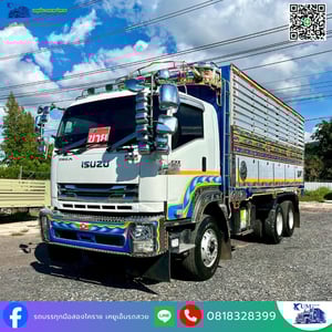 ISUZU FXZ 360แรงม้า รถบรรทุก 10ล้อ ดั้มพ์ ปี2012 เลขไมล์น้อยกว่า 800,000 กม.