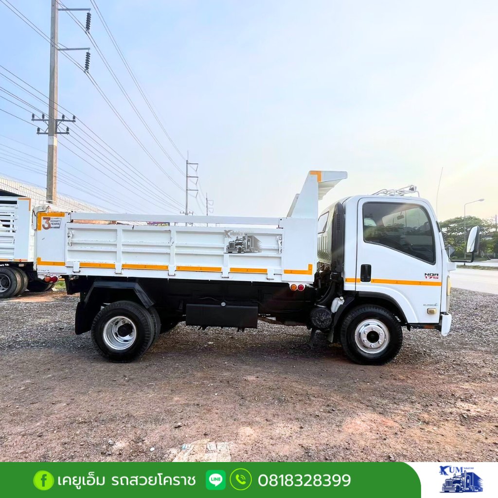 ISUZU NQR 175แรงม้า รถบรรทุก 6ล้อ ดั้มพ์ ปี2015 เลขไมล์น้อยกว่า 500,000 กม. ISUZU NQR 175แรงม้า รถบรรทุก 6ล้อ ดั้มพ์ ปี2015 เลขไมล์น้อยกว่า 500,000 กม.
