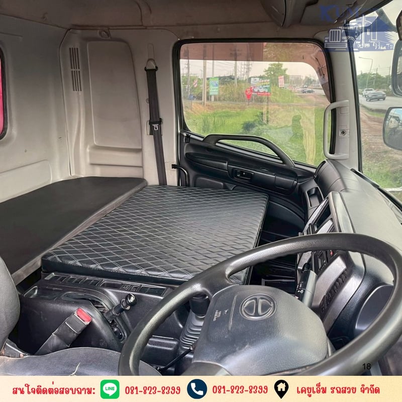 HINO FM1A344 344แรงม้า รถบรรทุก 10ล้อ กระบะคอกสูง ปี2019