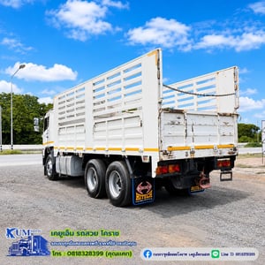 HINO 🚛 Hino Victor 344 ปี 53 🚛 344แรงม้า รถบรรทุก 10ล้อ กระบะคอกสูง ปี2010