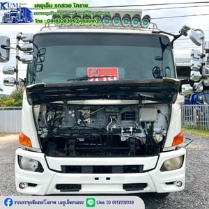 HINO FG 260แรงม้า รถบรรทุก 6ล้อ ดั้มพ์ ปี2017