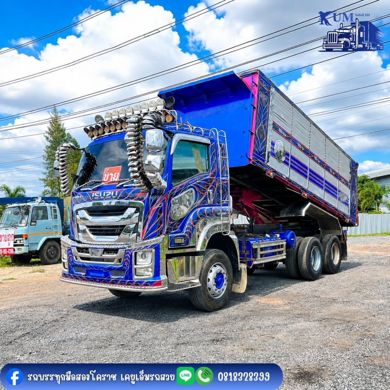 ISUZU FXZ 360แรงม้า รถบรรทุก 10ล้อ ดั้มพ์ ปี2019 ISUZU FXZ 360แรงม้า รถบรรทุก 10ล้อ ดั้มพ์ ปี2019
