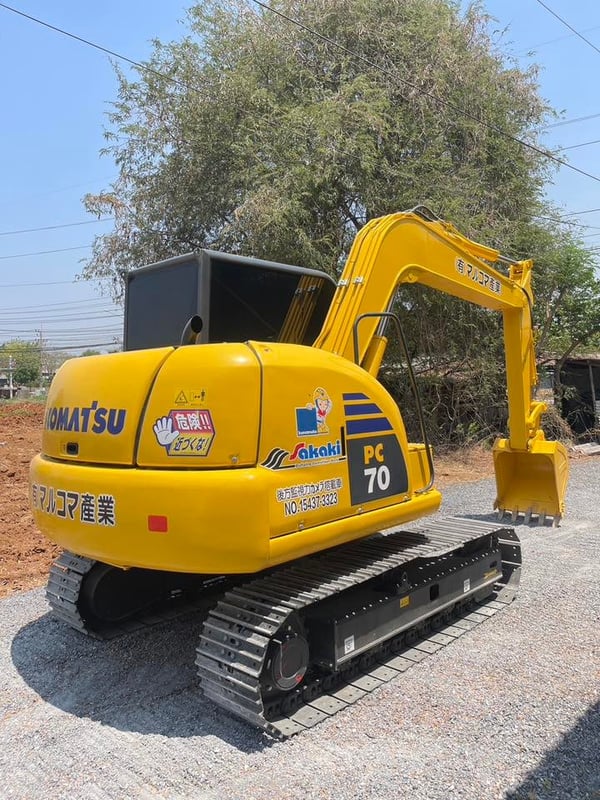 KOMATSU PC70-8 (7ตัน)  เก่านอก