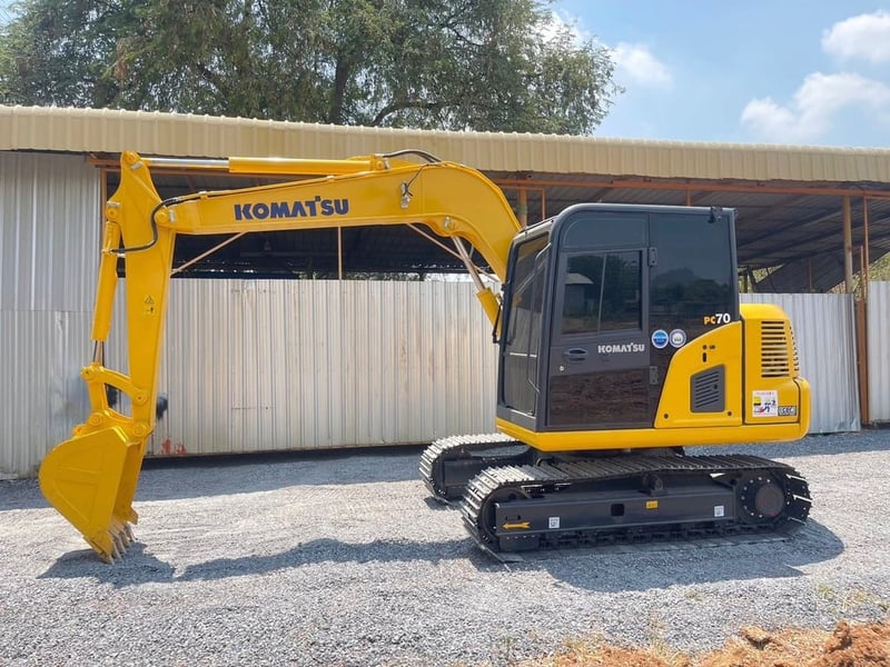 KOMATSU PC70-8 (7ตัน)  เก่านอก