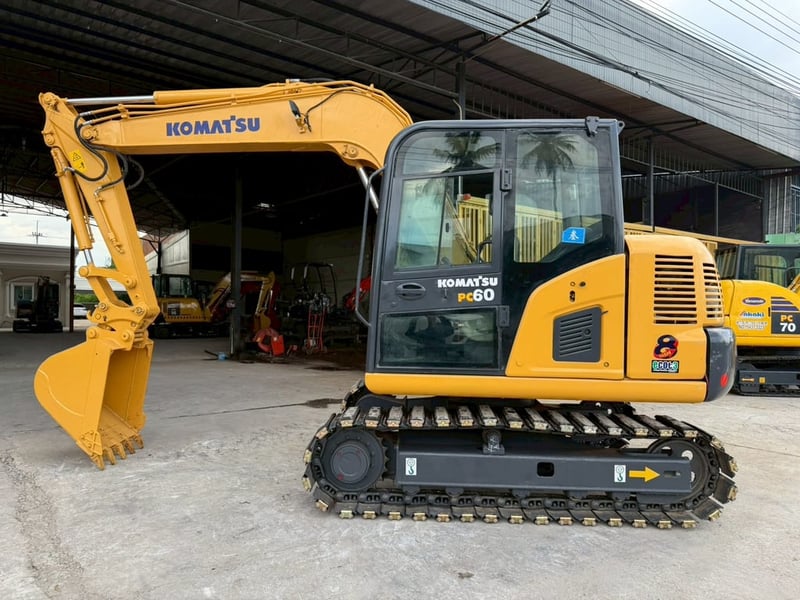 KOMATSU PC60-8 เก่านอก🇯🇵มีไลน์แย็ก
