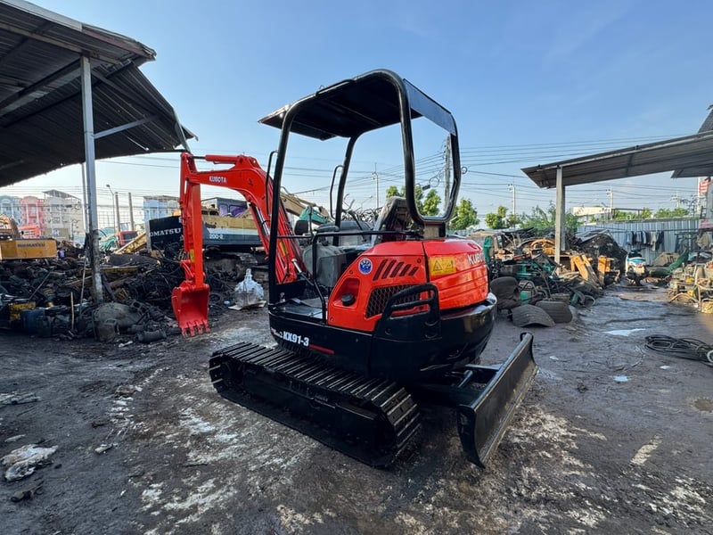 KUBOTA KX91-3 แถมเล่มทะเบียนใช้งานราชงานหลวงได้