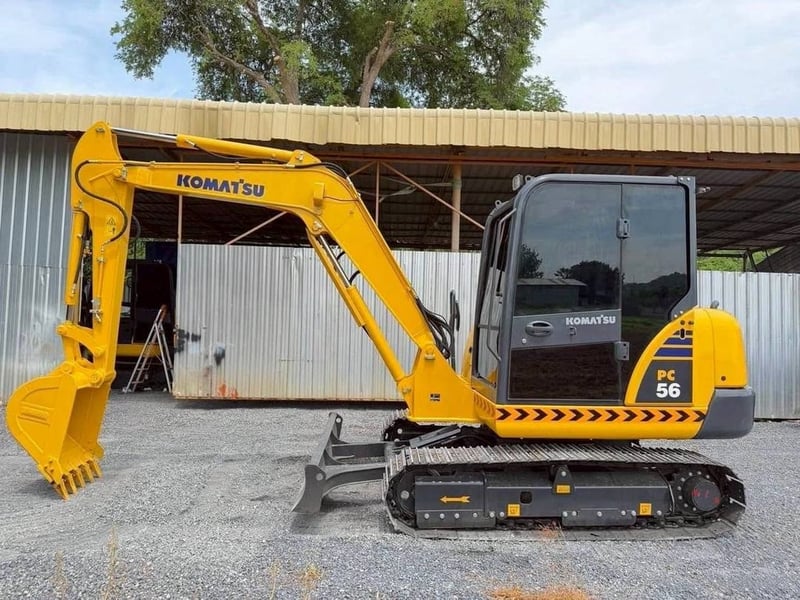 KOMATSU PC56-7 📢โปรแถมหัวแย๊ก + ประกันแย๊ก 1 ปี KOMATSU PC56-7 📢โปรแถมหัวแย๊ก + ประกันแย๊ก 1 ปี