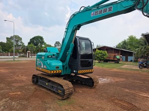KOBELCO SK75-8 หัวคีบ+บุ้งกี๋ สภาพเก่านอกใช้งานน้อยม๊าก