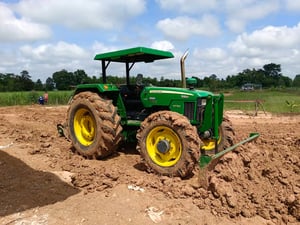 JOHN DEERE  2 เพลา 60 แรงม้า เอกสารเล่มทะเบียน 