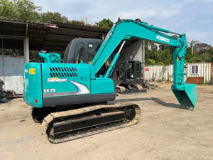 KOBELCO SK75-8   7 ตันไม่เคยใช้งานในไทย