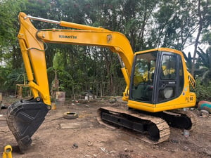 KOMATSU PC60-7  เก่านอกไม่เคยใช้งานในไทย