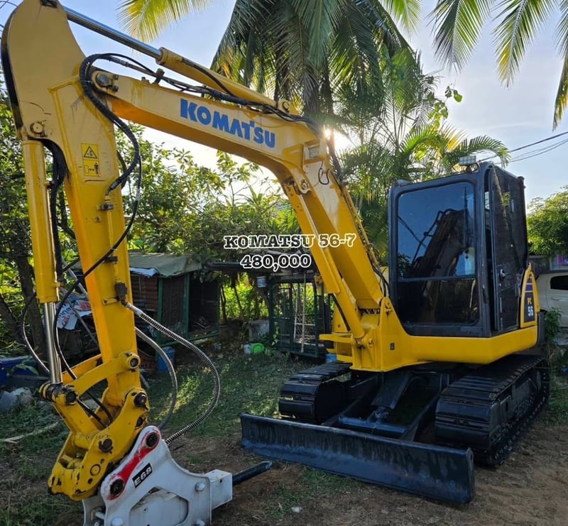 KOMATSU 56-7  หัวแย๊ก+บุ้งกี๋ 