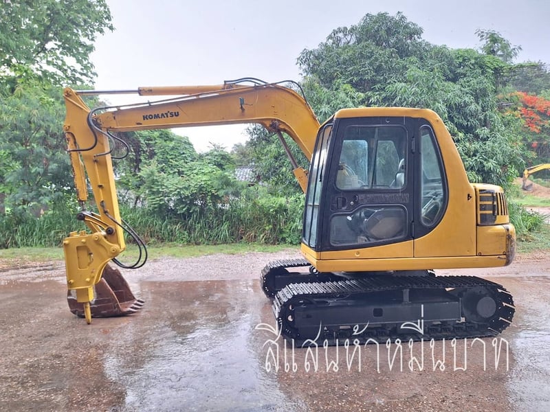 KOMATSU PC60-7  บุ้งกี๋+หัวแย๊ก 