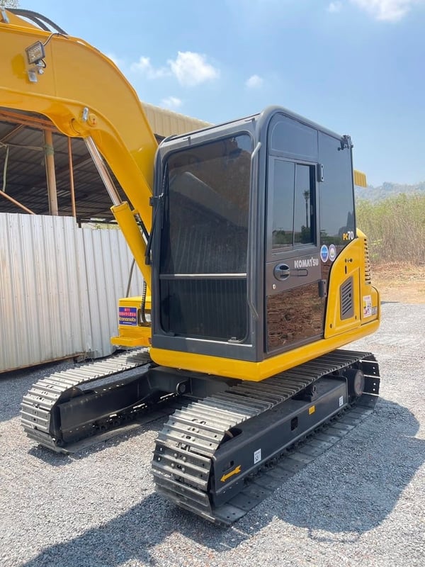 KOMATSU PC70-8 (7ตัน)  เก่านอก