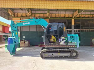 KOBELCO SK75-8  รุ่นนิยมพร้อมลายแย๊ก