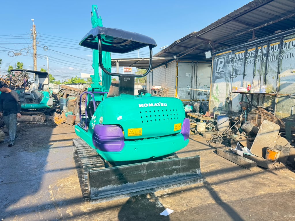 KOMATSU Pc30-7 อาร์มพิเศษ มาพร้อมลายแย๊ก
