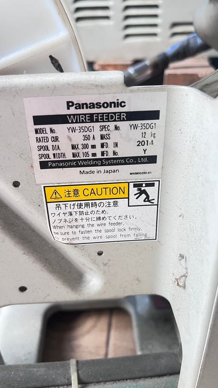 ขายเครื่องเชื่อม Panasonic YD-350GR3 ระบบ Inverter เกรดอุตสาหกรรม (CO2,MAG,MIG) 