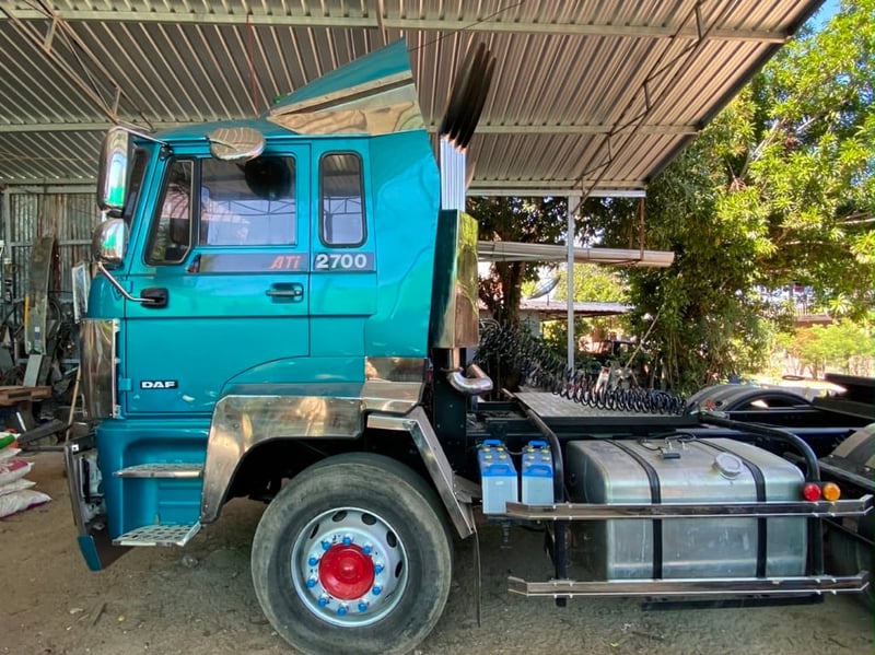 🚛 HINO E13C 410 แรง (เทอร์โบไฟฟ้า) | หัวลาก DAF แต่งหล่อ เอกสารพร้อมโอนค่ะ!