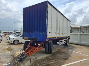 หางพ่วงตู้ 10 บาน อู่เอ็มอีซี 2009 การาจ 2 เพลา ปี 2021 (2564)