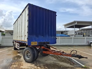 หางพ่วงตู้ 10 บาน อู่เอ็มอีซี 2009 การาจ 2 เพลา ปี 2021 (2564)