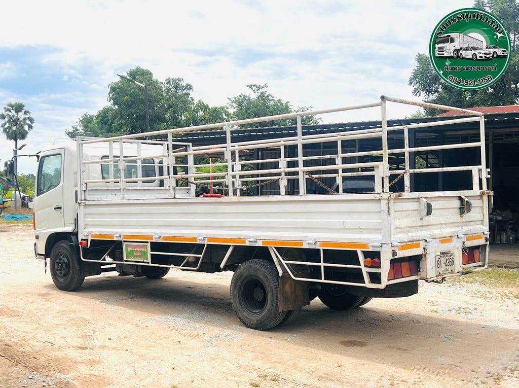 ขายครับ💢รถบรรทุก 6 ล้อ HINO MEGA FC 150HP TURBO EURO-2 ปี 50 รถห้างแท้ 