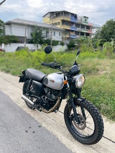  Kawasaki W175 ปี2018 สีนี้รู้ๆกันอยู่ ฮิตระเบิดด ไมล์ 21,xxx km