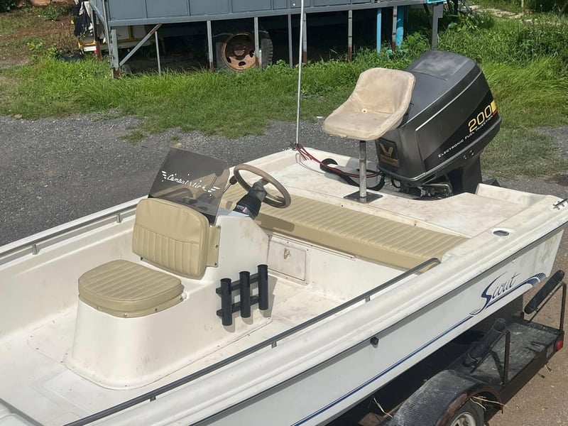 ขาย เรือ bay boats อเมริกา ยี่ห้อ scout 17 ฟุต เป็นเรือที่คนไทยไม่ค่อยรู้จักครับ ขาย เรือ bay boats อเมริกา ยี่ห้อ scout 17 ฟุต เป็นเรือที่คนไทยไม่ค่อยรู้จักครับ